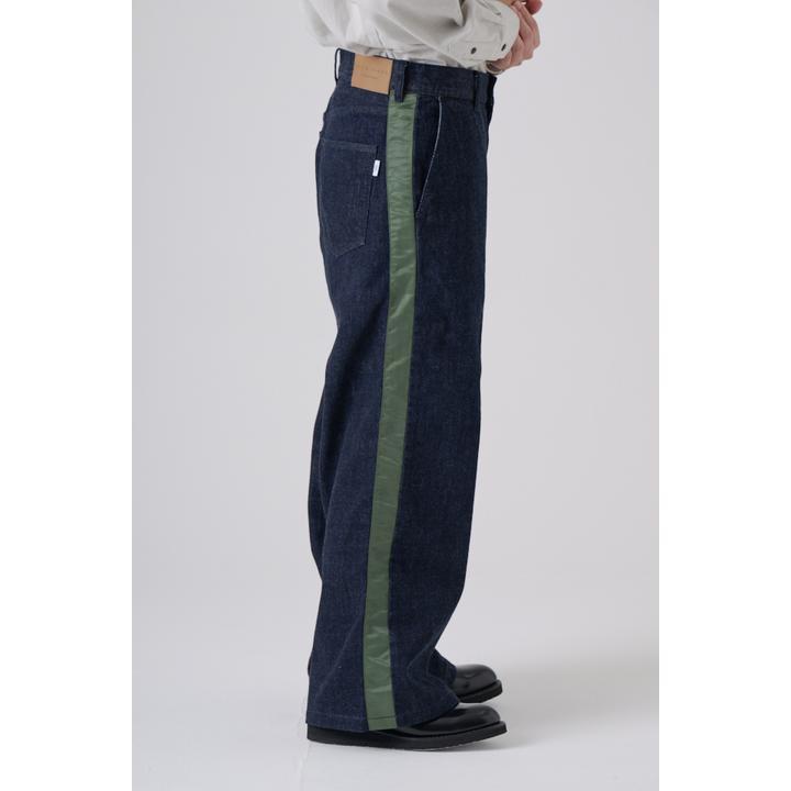 SIDE LINE DENIM TROUSER