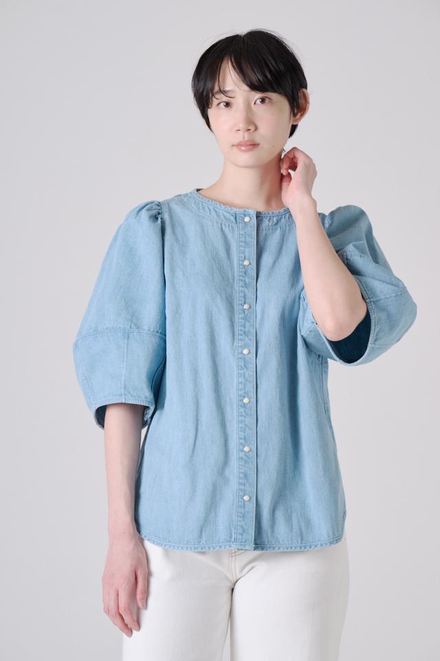 LANTERN SLEEVES BLOUSE