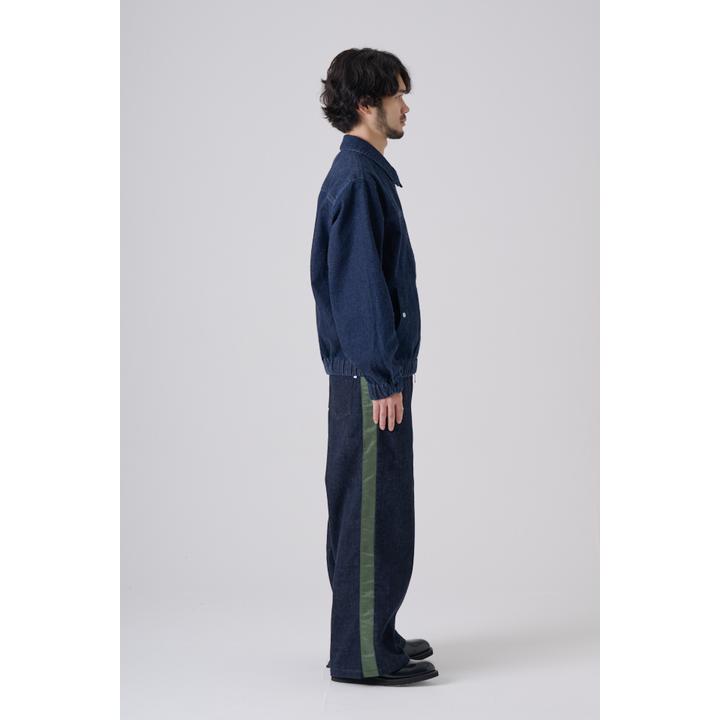 SIDE LINE DENIM TROUSER