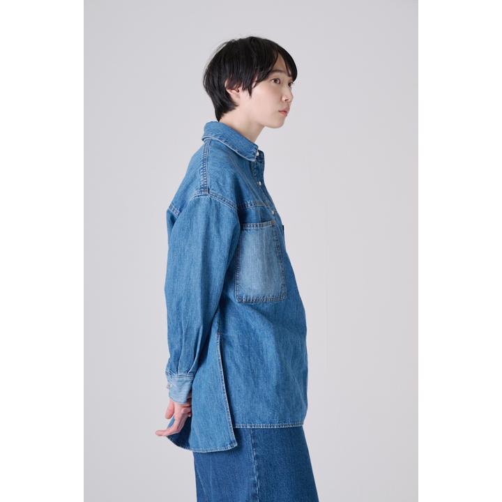 PULLOVER DENIM SH