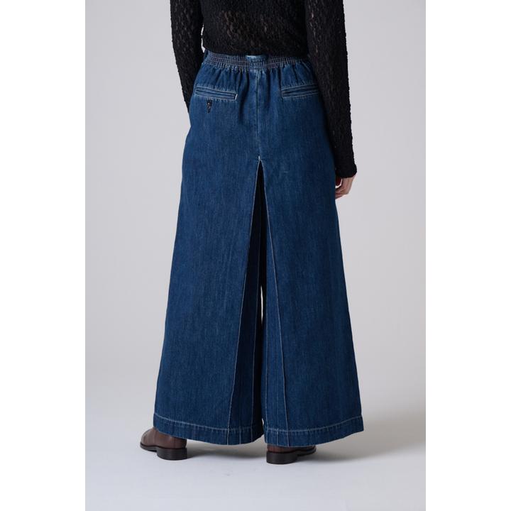 SAILOR CULOTTES WIDE DENIM PT