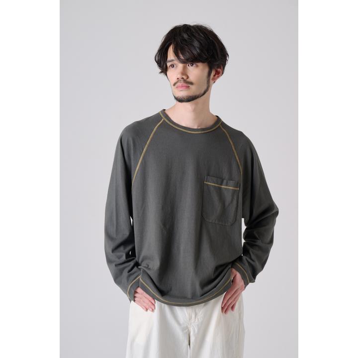 CONTRAST STITCH RAGLAN TEE