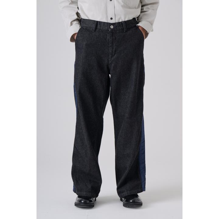 SIDE LINE DENIM TROUSER