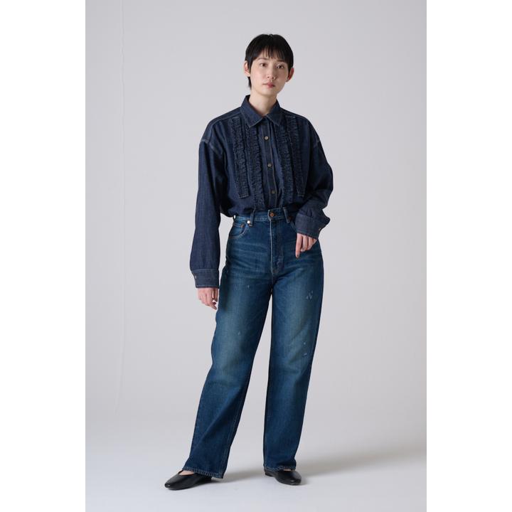 HIGH RISE LOOSE DENIM PT