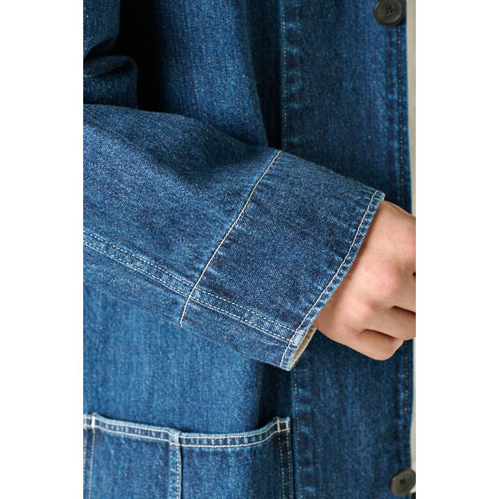 DENIM CHESTER COAT | 岡山デニム通販のRipo trenta anni(リポトレンタ