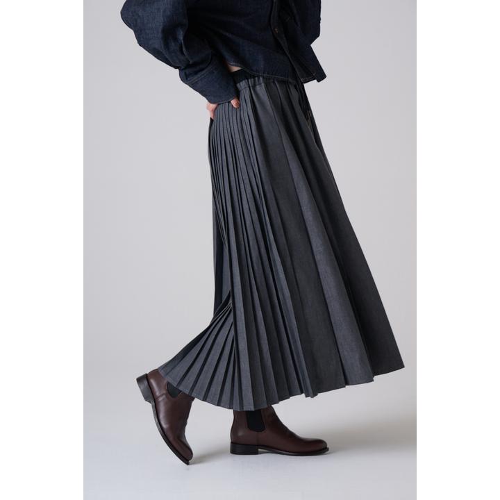 PLEATS RELAX LONG SK