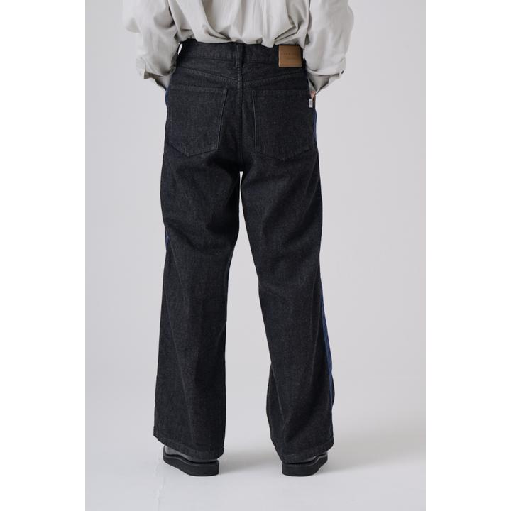 SIDE LINE DENIM TROUSER