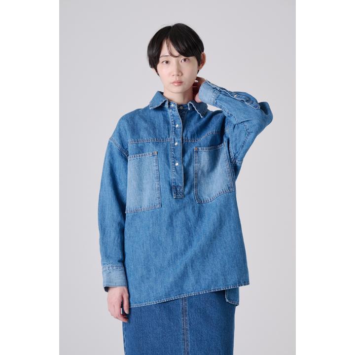 PULLOVER DENIM SH