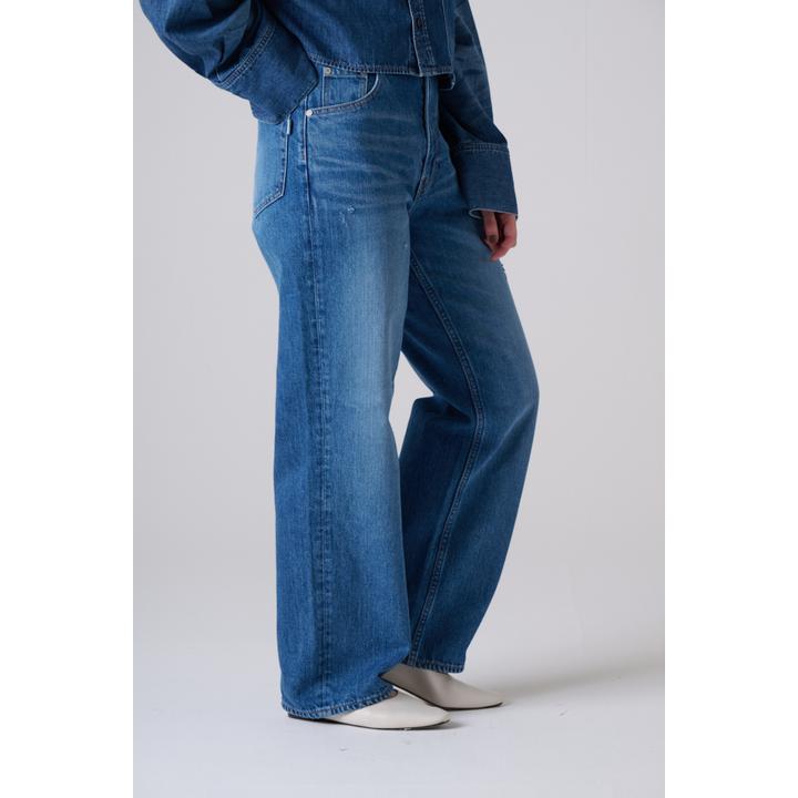 HIGH RISE LOOSE DENIM PT