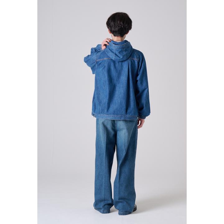 2 TUCK WIDE DENIM TROUSER