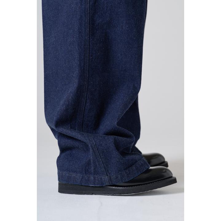 2 TUCK WIDE DENIM TROUSER