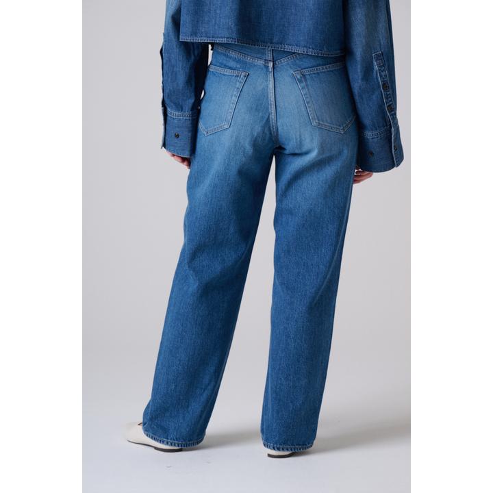 HIGH RISE LOOSE DENIM PT