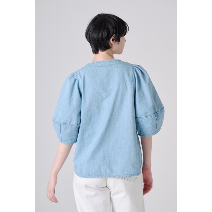 LANTERN SLEEVES BLOUSE