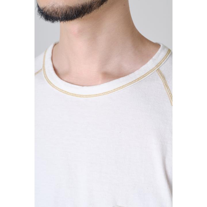 CONTRAST STITCH RAGLAN TEE