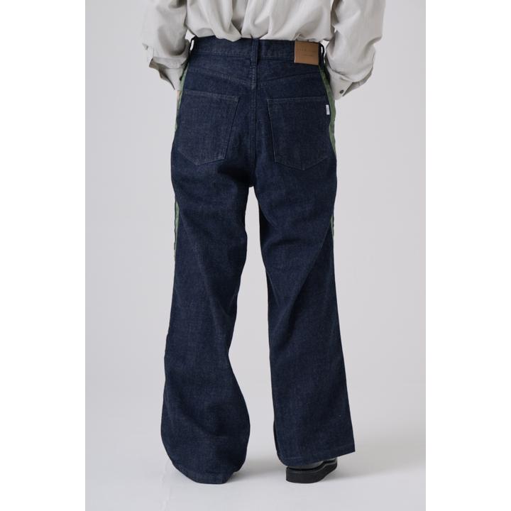 SIDE LINE DENIM TROUSER