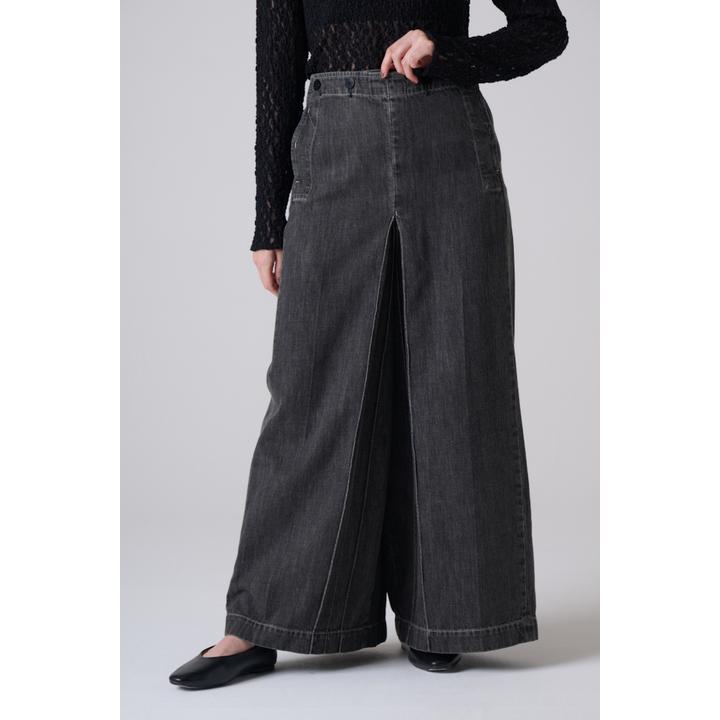 SAILOR CULOTTES WIDE DENIM PT