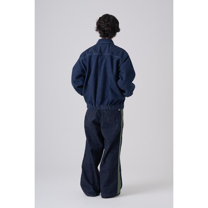 SIDE LINE DENIM TROUSER