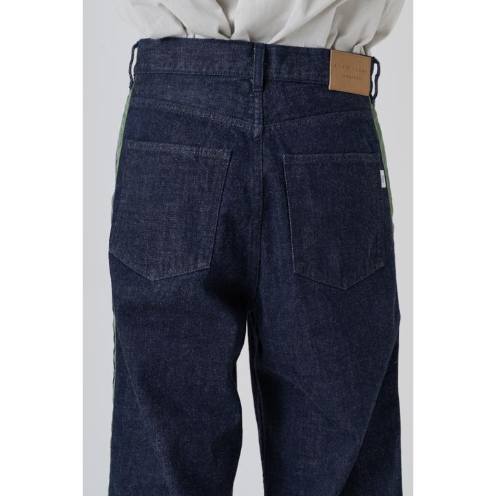 SIDE LINE DENIM TROUSER