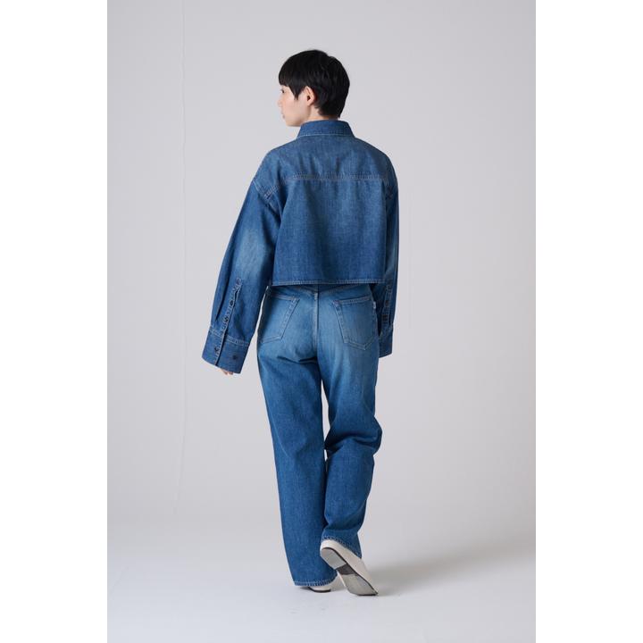 HIGH RISE LOOSE DENIM PT