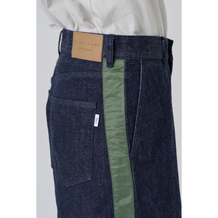 SIDE LINE DENIM TROUSER