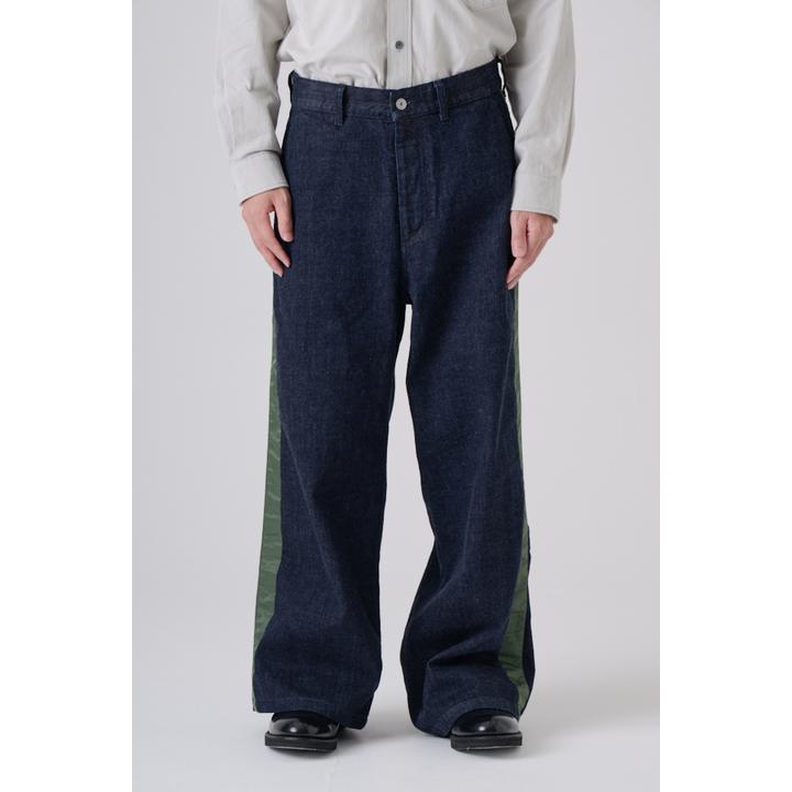 SIDE LINE DENIM TROUSER