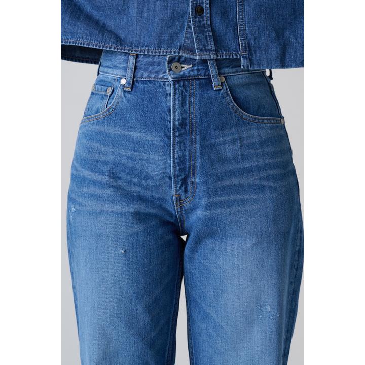 HIGH RISE LOOSE DENIM PT