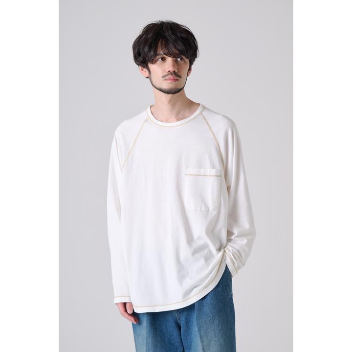 CONTRAST STITCH RAGLAN TEE