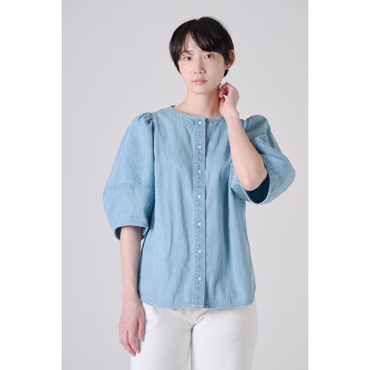 LANTERN SLEEVES BLOUSE